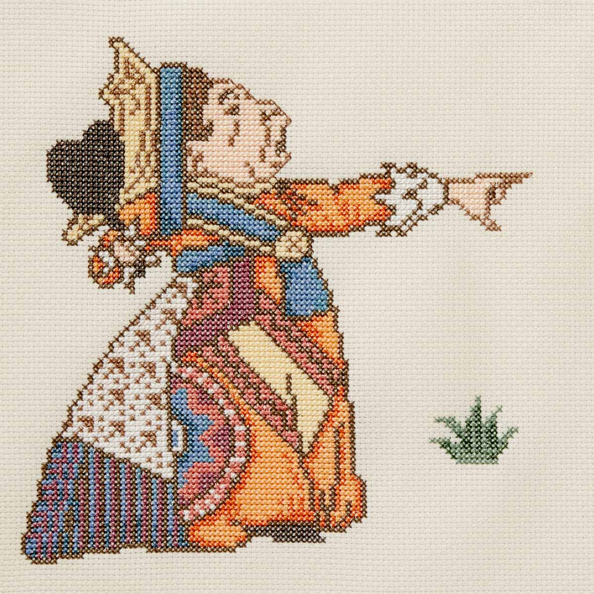 Renaissance Dancer Cross Stitch Tapestry kit